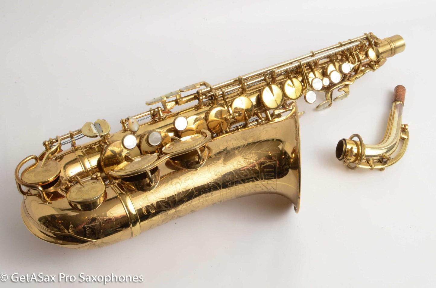 King Zephyr Special Alto Factory Relacquer (Looks Original) Mix of Pads Great Deal 209889
