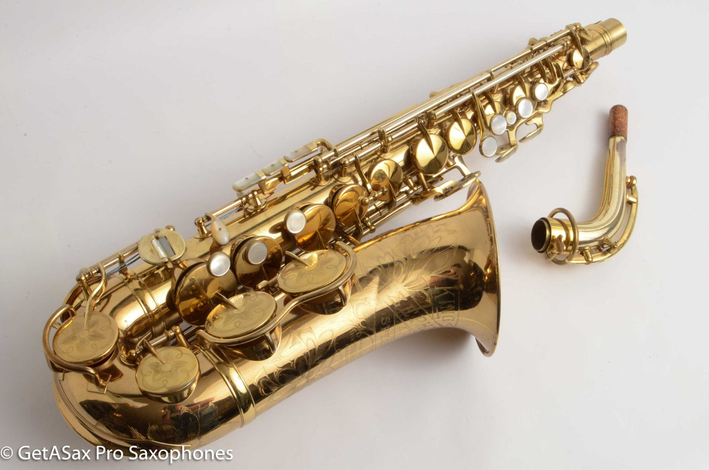 King Zephyr Special Alto Factory Relacquer (Looks Original) Mix of Pads Great Deal 209889