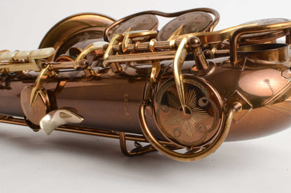 King Zephyr Special Alto Full Pearls Original Dark Lacquer Stunning (Old Pads) 237123