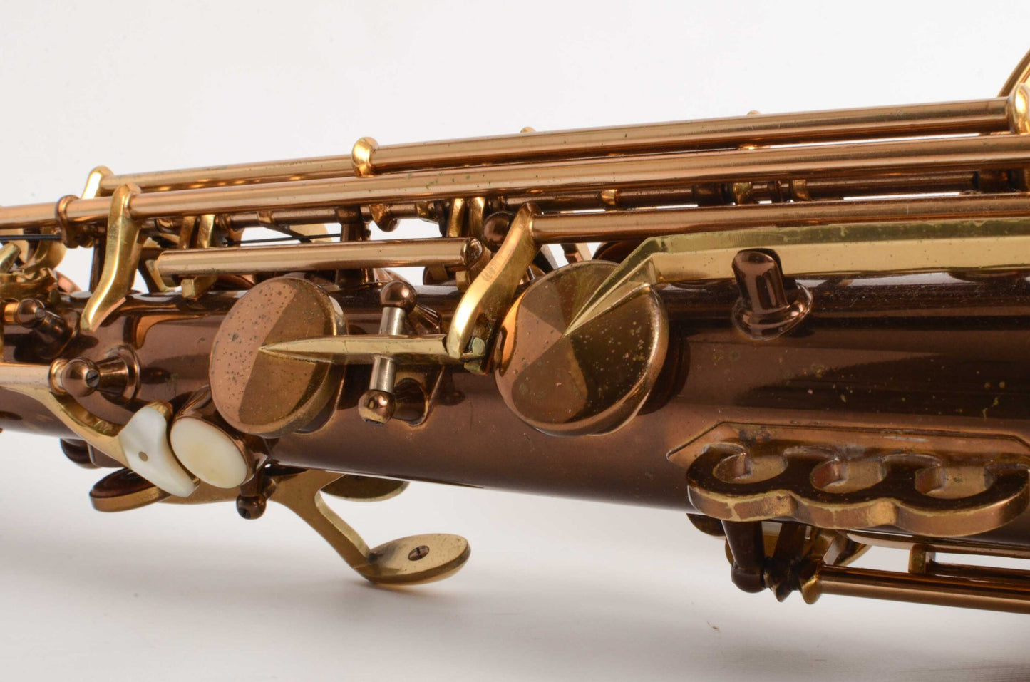 King Zephyr Special Alto Full Pearls Original Dark Lacquer Stunning (Old Pads) 237123