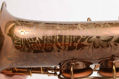 King Zephyr Special Alto Full Pearls Original Dark Lacquer Stunning (Old Pads) 237123