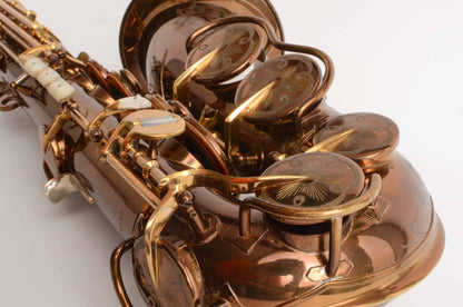 King Zephyr Special Alto Full Pearls Original Dark Lacquer Stunning (Old Pads) 237123