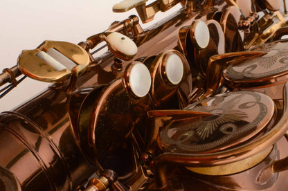 King Zephyr Special Alto Full Pearls Original Dark Lacquer Stunning (Old Pads) 237123