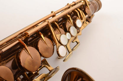 King Zephyr Special Alto Full Pearls Original Dark Lacquer Stunning (Old Pads) 237123