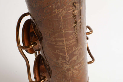 King Zephyr Special Alto Full Pearls Original Dark Lacquer Stunning (Old Pads) 237123