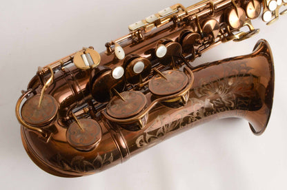 King Zephyr Special Alto Full Pearls Original Dark Lacquer Stunning (Old Pads) 237123