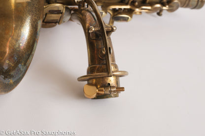 King Zephyr Special Alto Worn Original Gold Plate Rare!