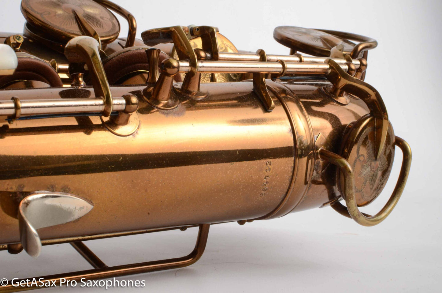 King Zephyr Special Tenor Full Pearls Silver Neck Near Mint Original Lacquer + Overhauled 254712