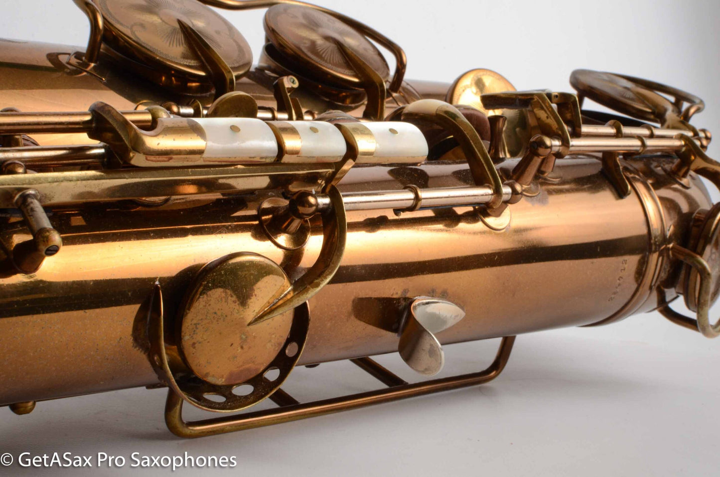 King Zephyr Special Tenor Full Pearls Silver Neck Near Mint Original Lacquer + Overhauled 254712