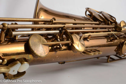 King Zephyr Special Tenor Full Pearls Silver Neck Near Mint Original Lacquer + Overhauled 254712