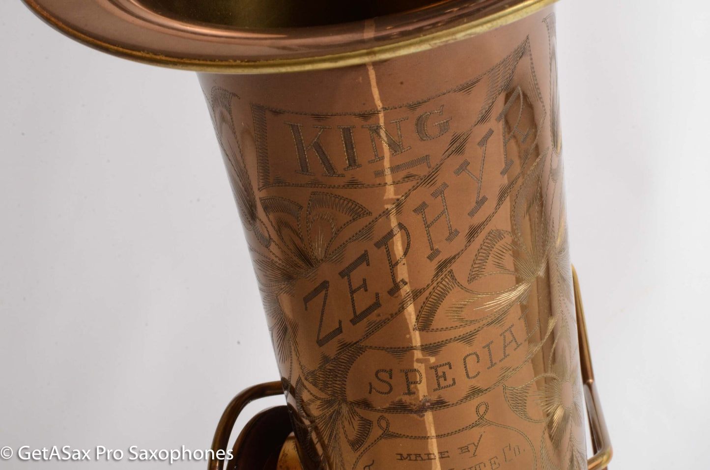 King Zephyr Special Tenor Full Pearls Silver Neck Near Mint Original Lacquer + Overhauled 254712