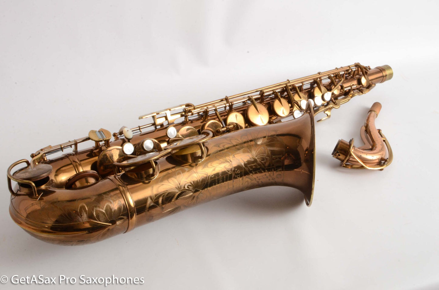 King Zephyr Special Tenor Full Pearls Silver Neck Near Mint Original Lacquer + Overhauled 254712
