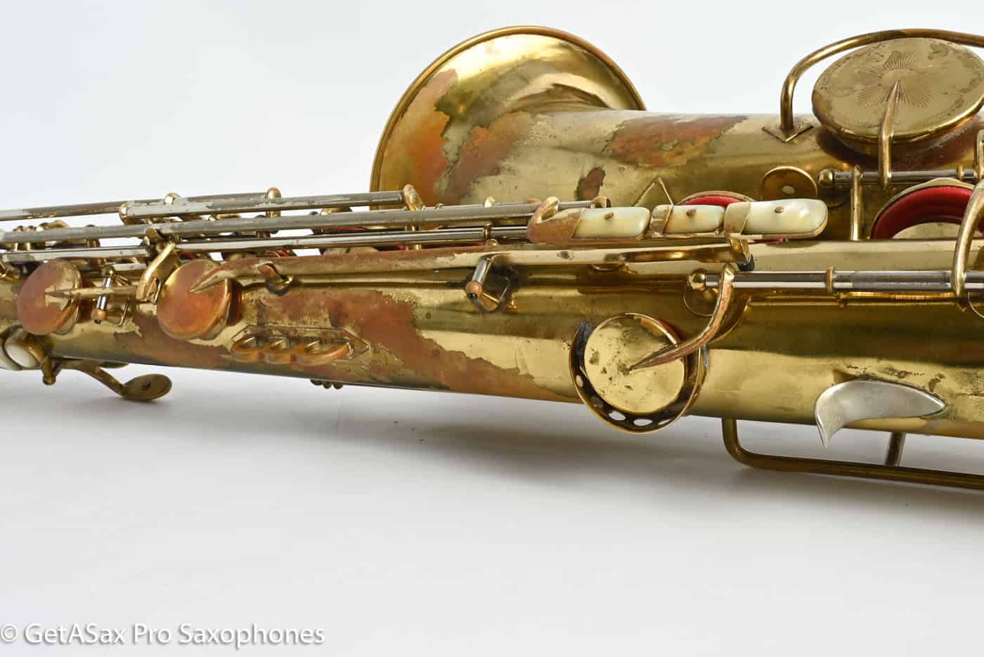 King Zephyr Special Tenor Full Pearls Relacquer Repad Great Deal! 242626