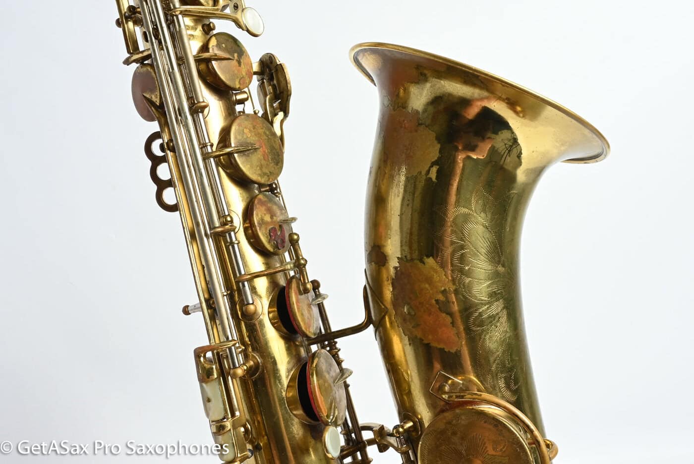 King Zephyr Special Tenor Full Pearls Relacquer Repad Great Deal! 242626