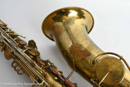 King Zephyr Special Tenor Full Pearls Relacquer Repad Great Deal! 242626