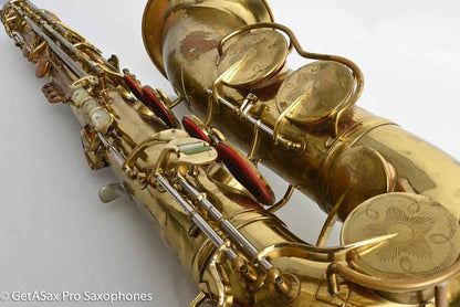 King Zephyr Special Tenor Full Pearls Relacquer Repad Great Deal! 242626