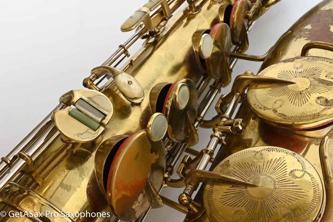 King Zephyr Special Tenor Full Pearls Relacquer Repad Great Deal! 242626