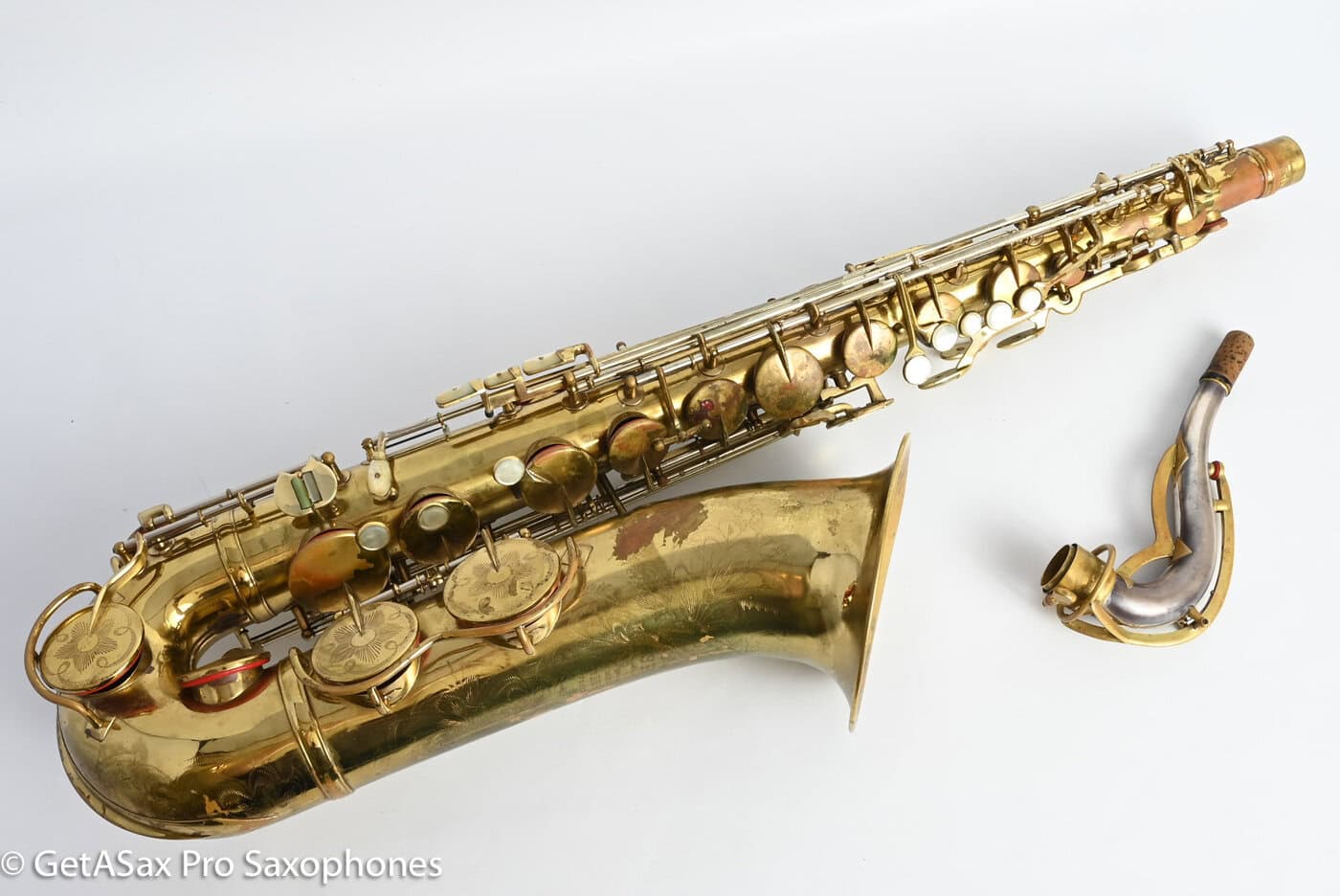 King Zephyr Special Tenor Full Pearls Relacquer Repad Great Deal! 242626