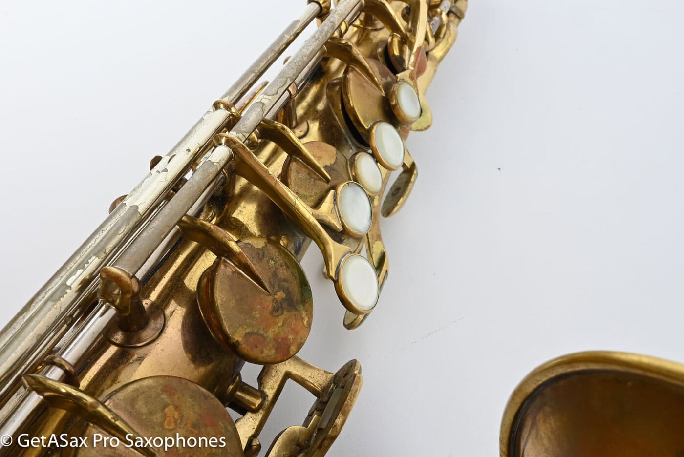 King Zephyr Special Tenor Full Pearls Relacquer Repad Great Deal! 242626