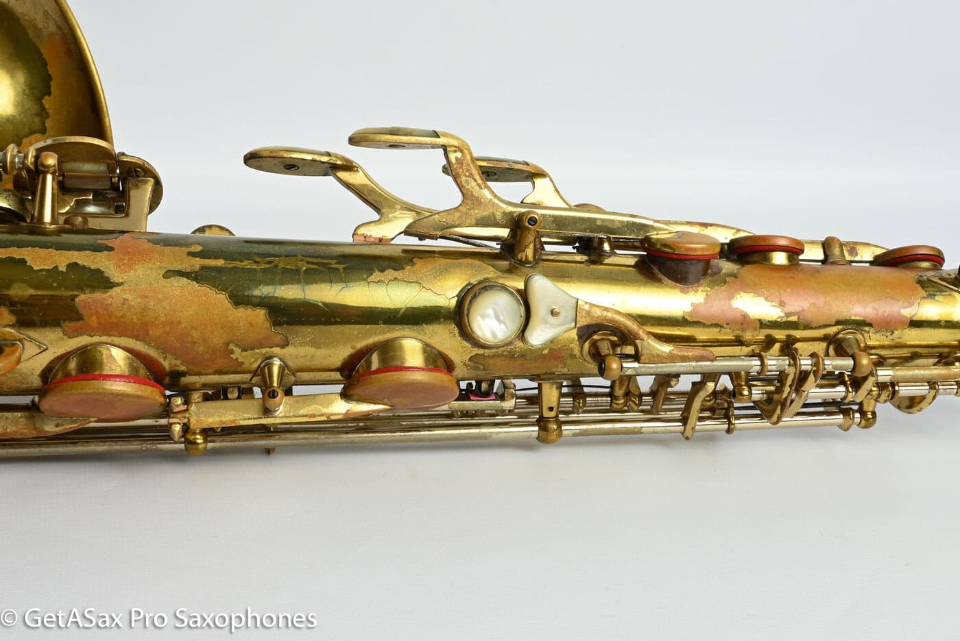 King Zephyr Special Tenor Full Pearls Relacquer Repad Great Deal! 242626