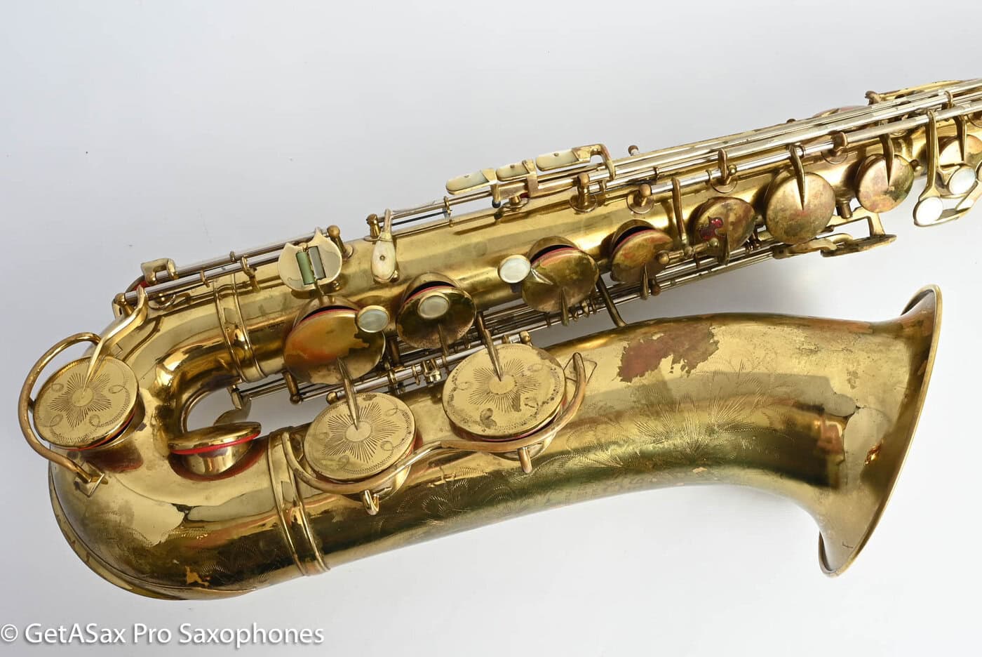 King Zephyr Special Tenor Full Pearls Relacquer Repad Great Deal! 242626