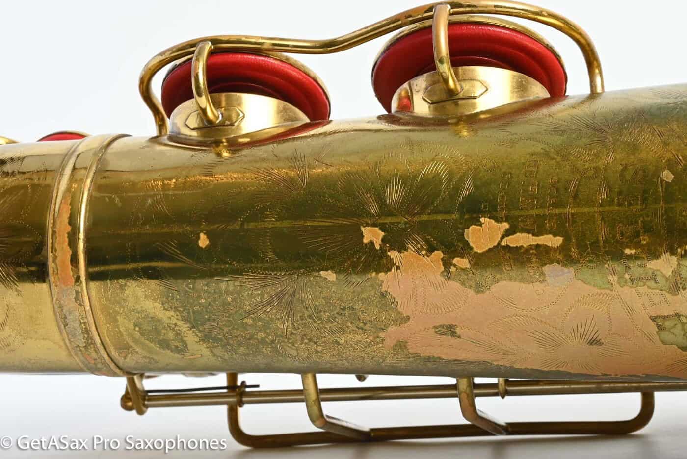 King Zephyr Special Tenor Full Pearls Relacquer Repad Great Deal! 242626