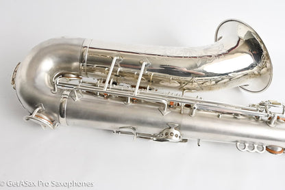 King Zephyr Special Tenor Silver Plate Recent Overhaul 209714