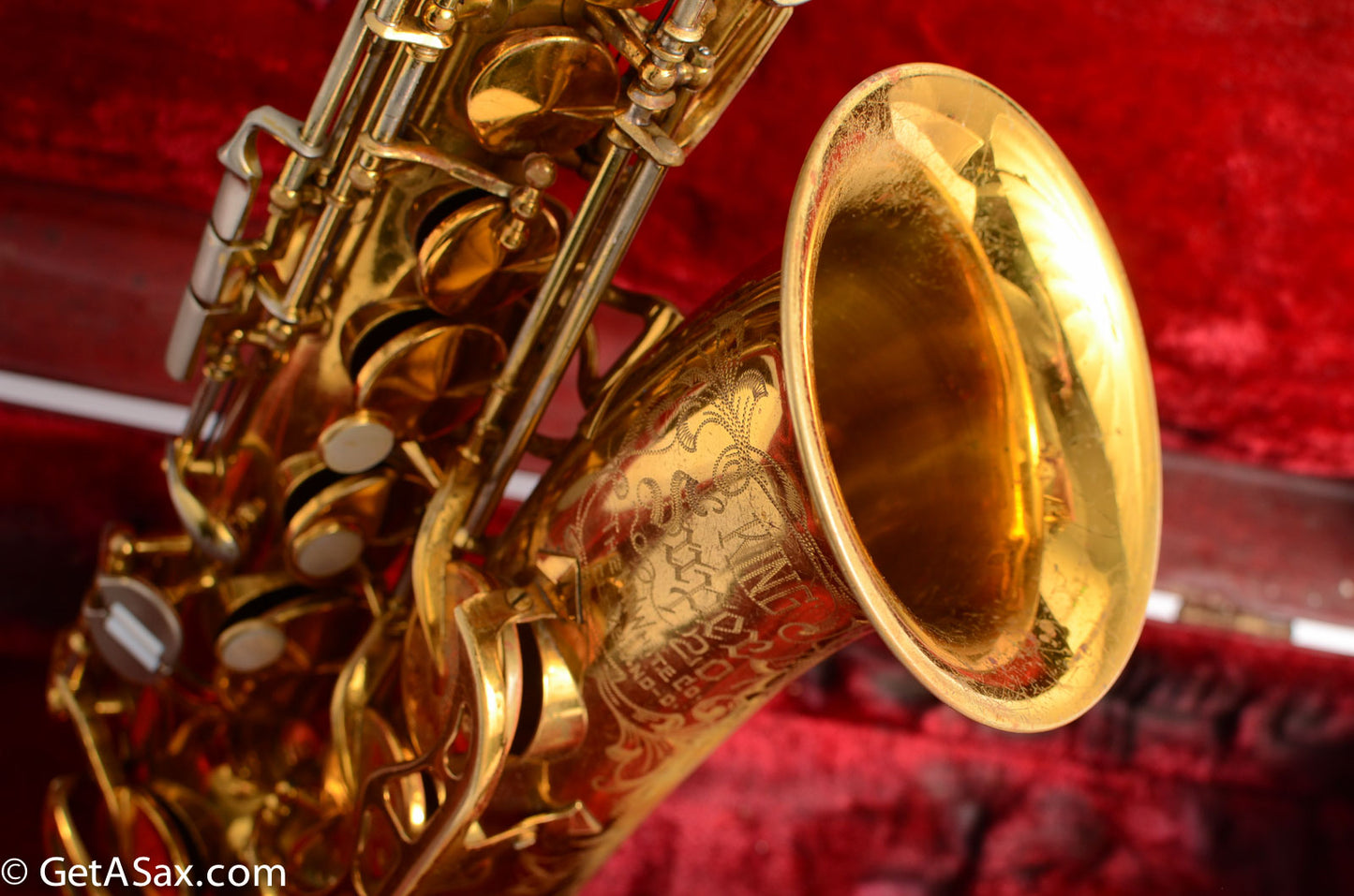 King Super 20 Alto Saxophone 352xxx Original Lacquer