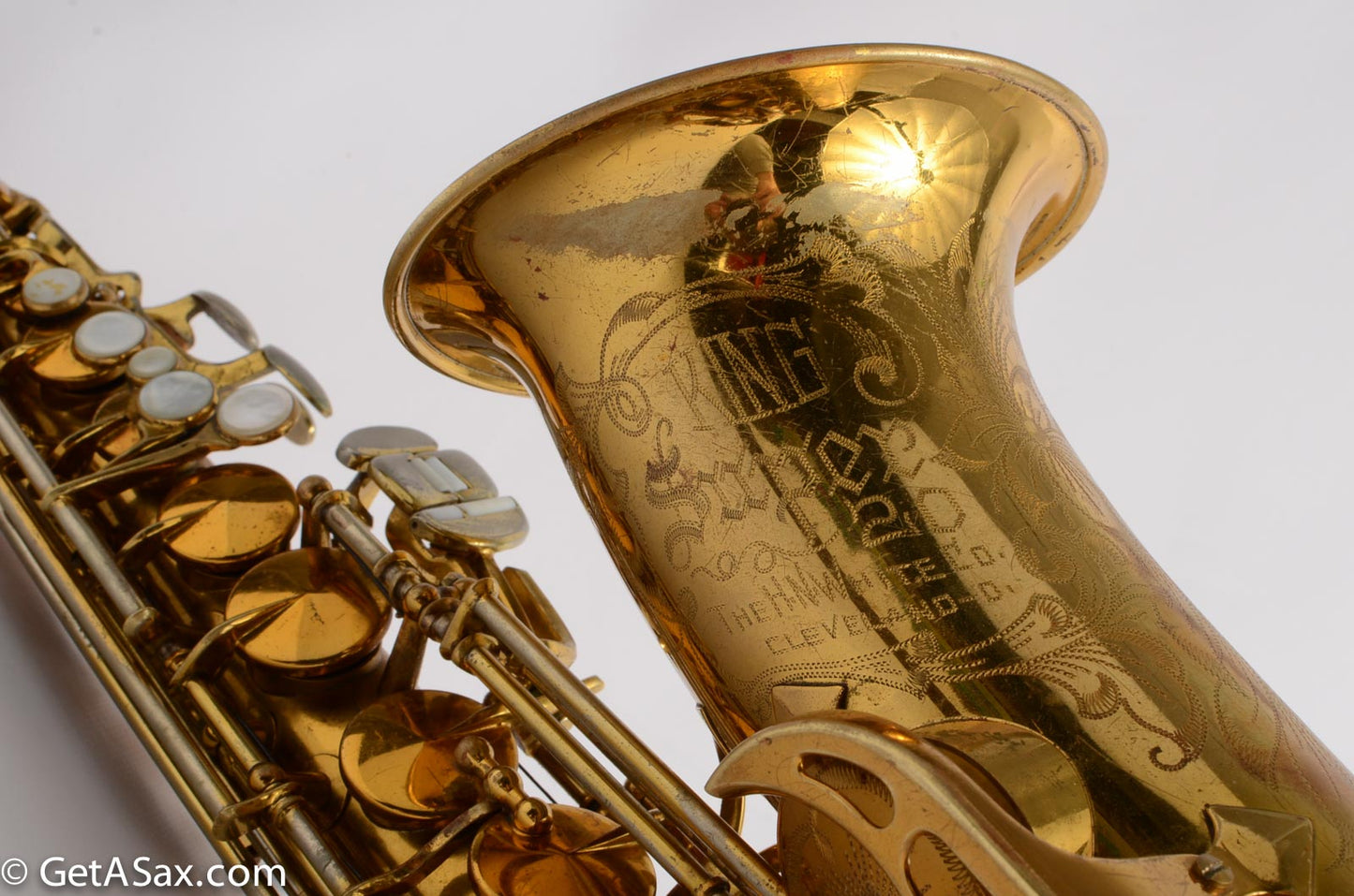 King Super 20 Alto Saxophone 352xxx Original Lacquer