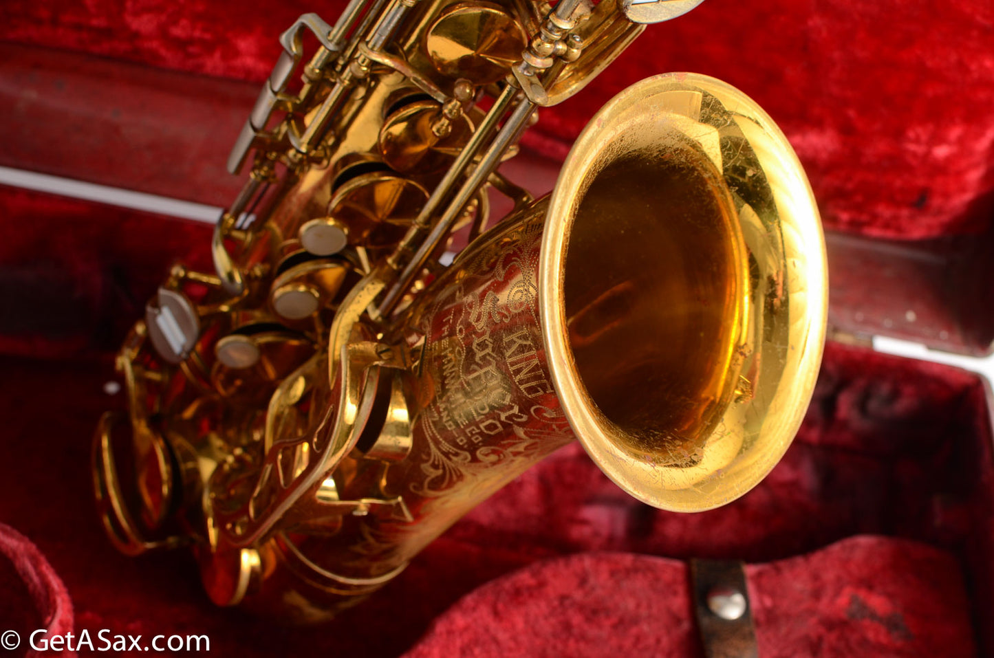 King Super 20 Alto Saxophone 352xxx Original Lacquer