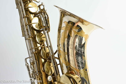 King Silversonic Tenor Series III Gorgeous Original Lacquer Overhauled Amazing! 369129