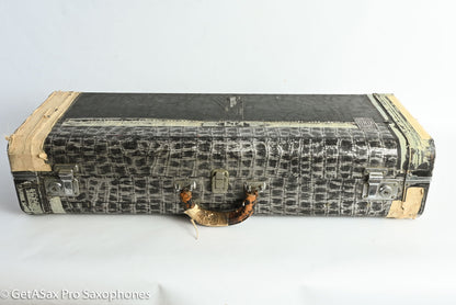 King SilverSonic Tenor 1959 Original Lacquer Gold in Engraving Double Socket Neck! 369108