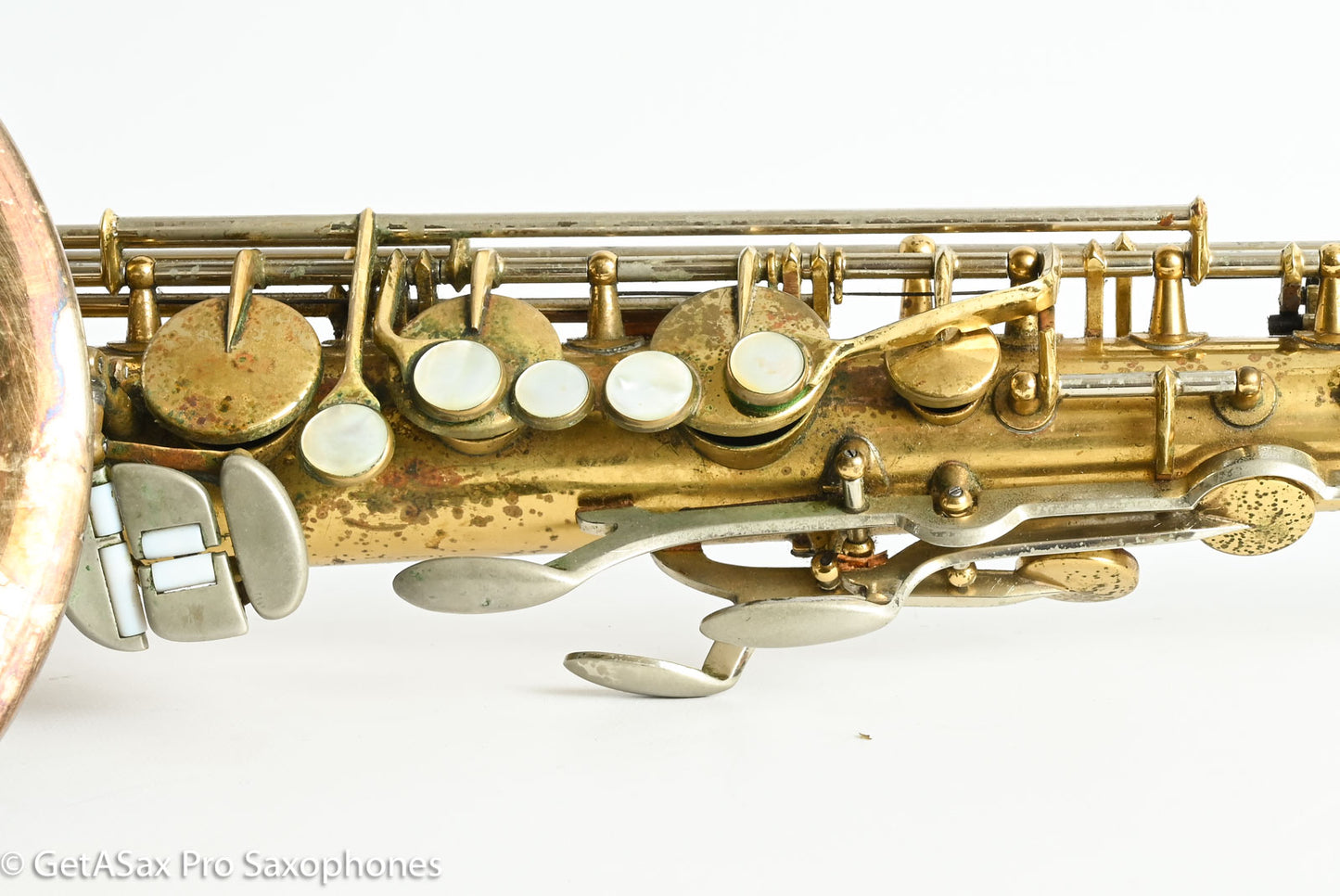 King SilverSonic Tenor 1959 Original Lacquer Gold in Engraving Double Socket Neck! 369108