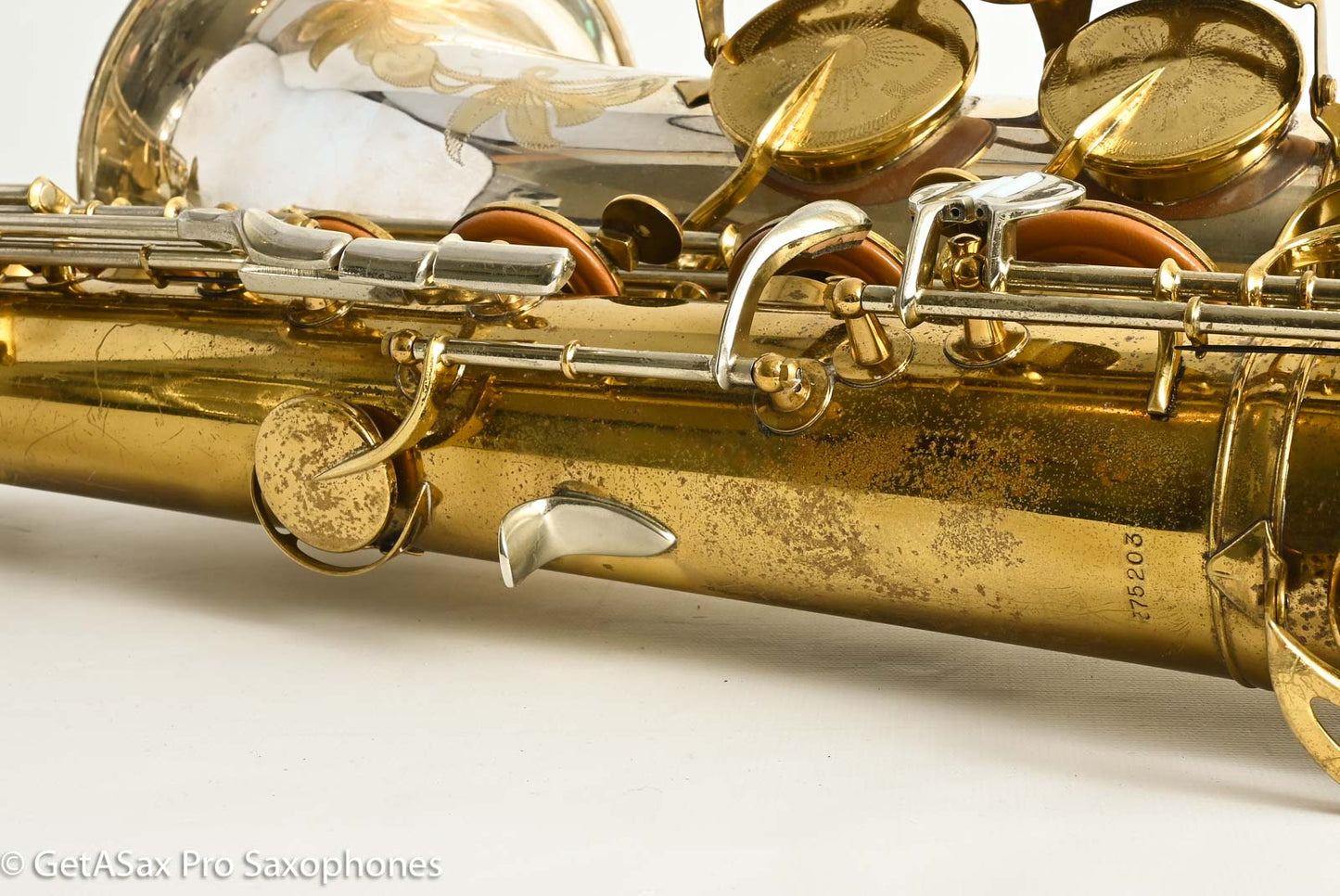 King Silversonic Tenor Matt Stohrer Overhaul Very Good Condition Original 375203