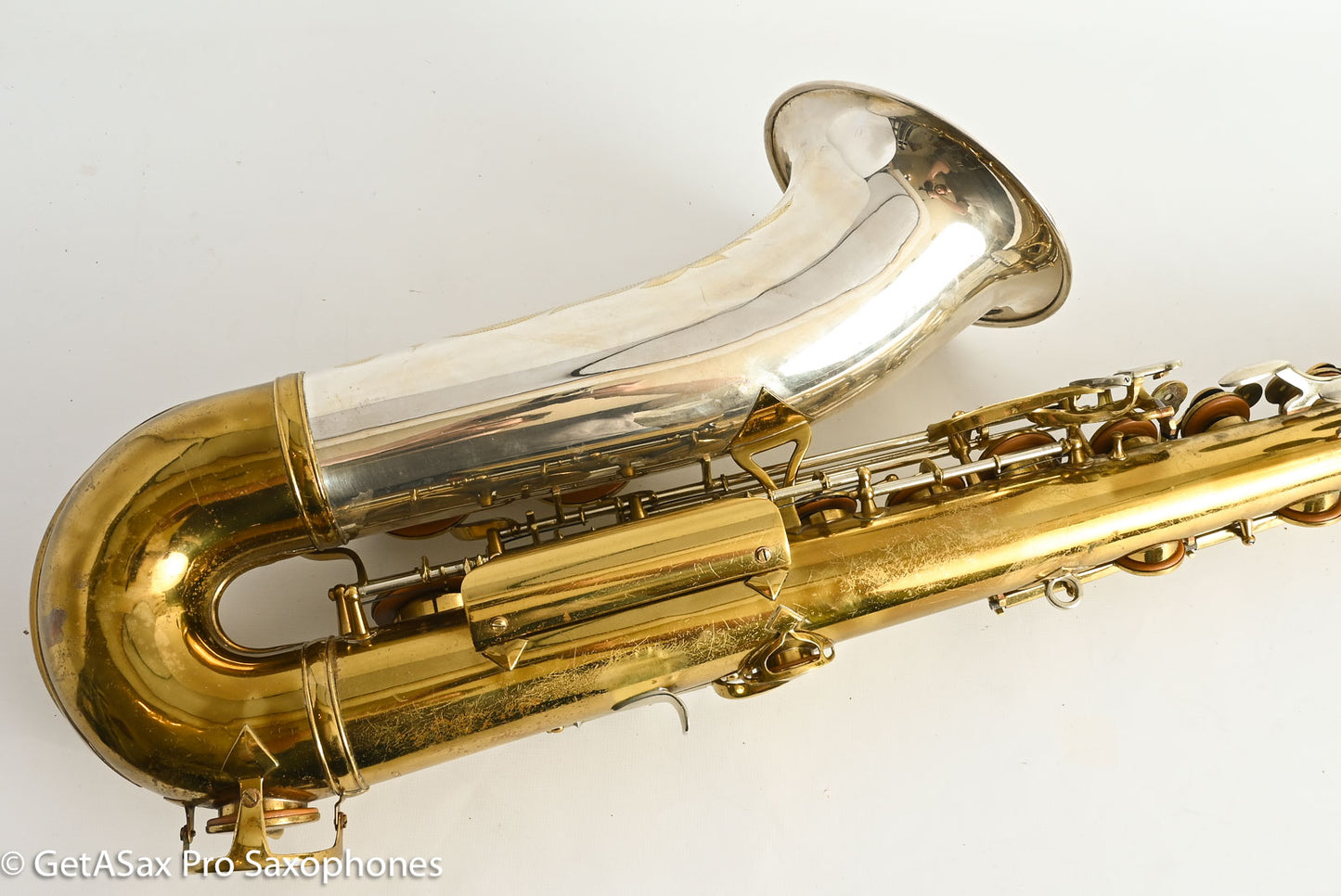 King Silversonic Tenor Matt Stohrer Overhaul Very Good Condition Original 375203