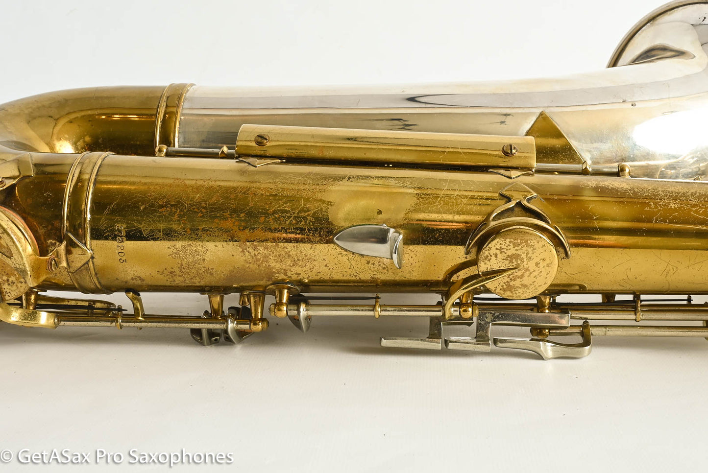 King Silversonic Tenor Matt Stohrer Overhaul Very Good Condition Original 375203