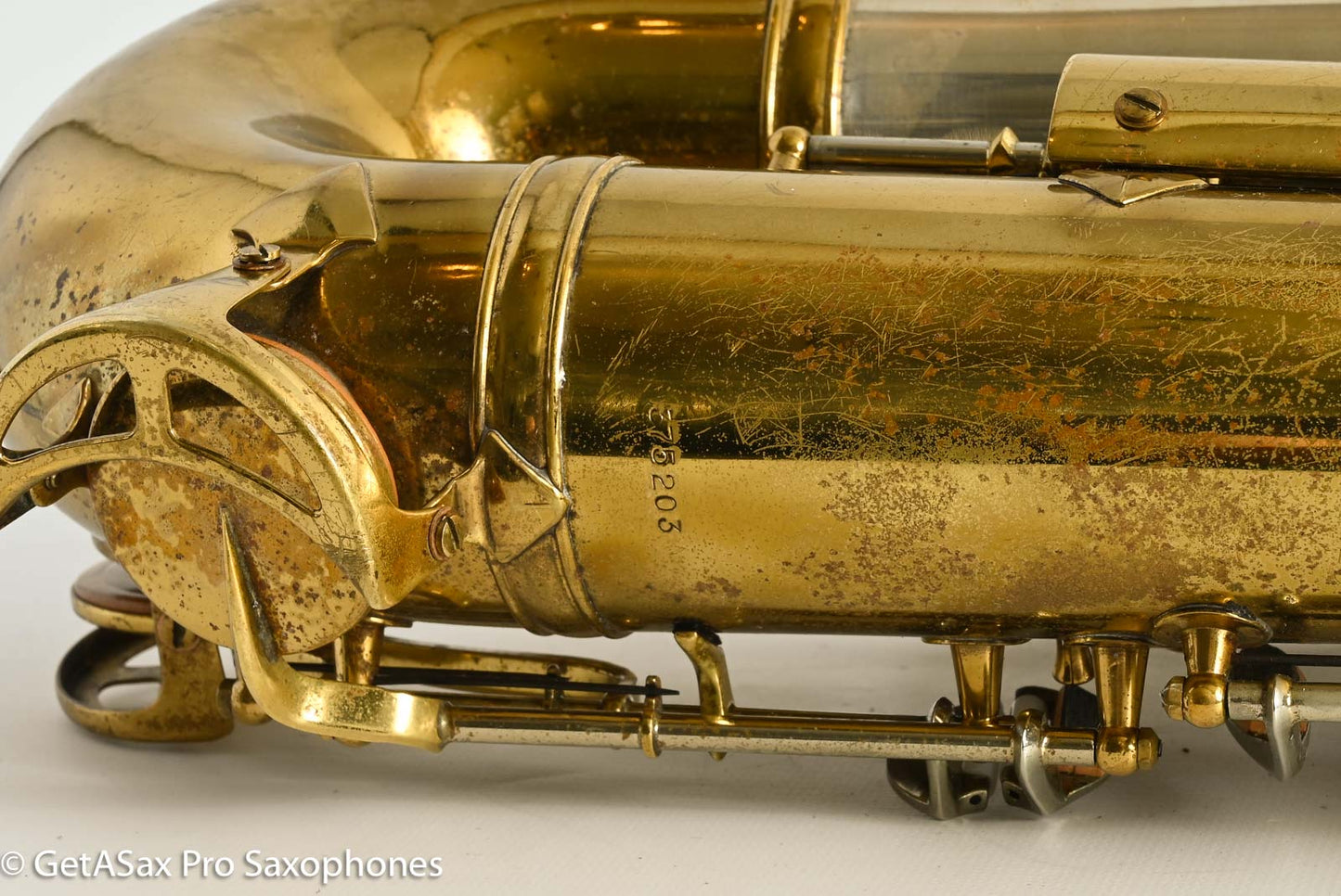 King Silversonic Tenor Matt Stohrer Overhaul Very Good Condition Original 375203