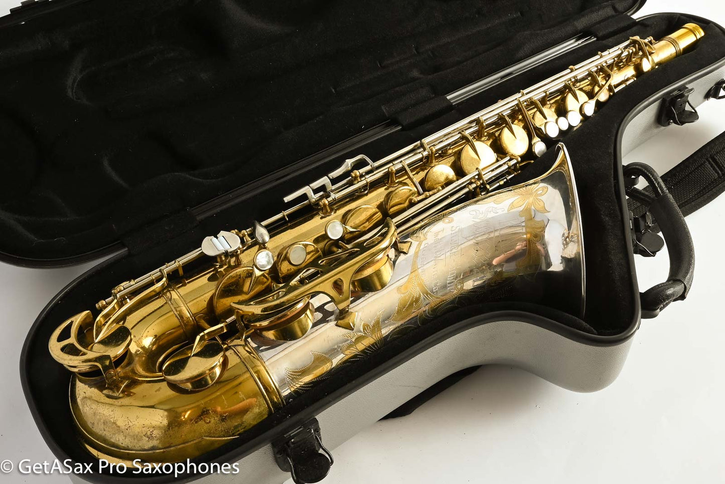 King Silversonic Tenor Matt Stohrer Overhaul Very Good Condition Original 375203