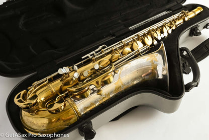 King Silversonic Tenor Matt Stohrer Overhaul Very Good Condition Original 375203