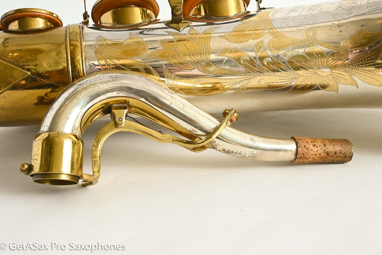 King Silversonic Tenor Matt Stohrer Overhaul Very Good Condition Original 375203