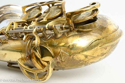 King Early Sterling Bell Tenor Full Pearls SUPER Rare Exceptional! 295055