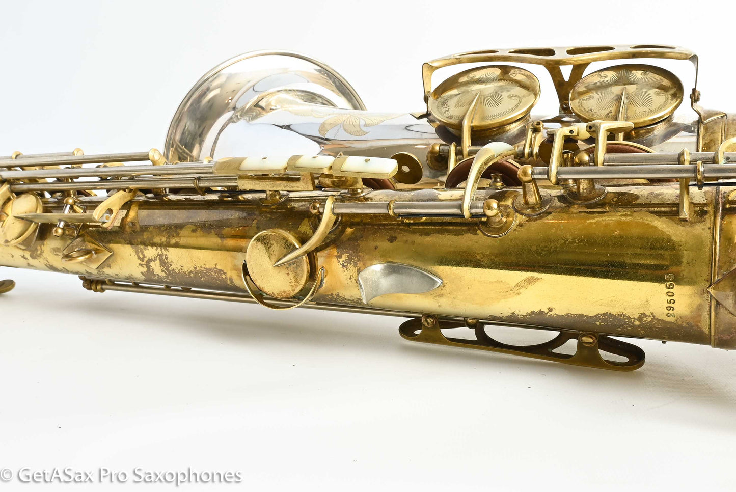 King Early Sterling Bell Tenor Full Pearls SUPER Rare Exceptional! 295055