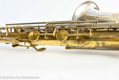 King Early Sterling Bell Tenor Full Pearls SUPER Rare Exceptional! 295055