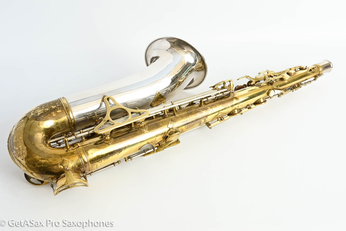 King Early Sterling Bell Tenor Full Pearls SUPER Rare Exceptional! 295055