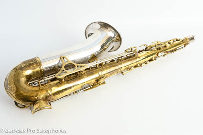 King Early Sterling Bell Tenor Full Pearls SUPER Rare Exceptional! 295055
