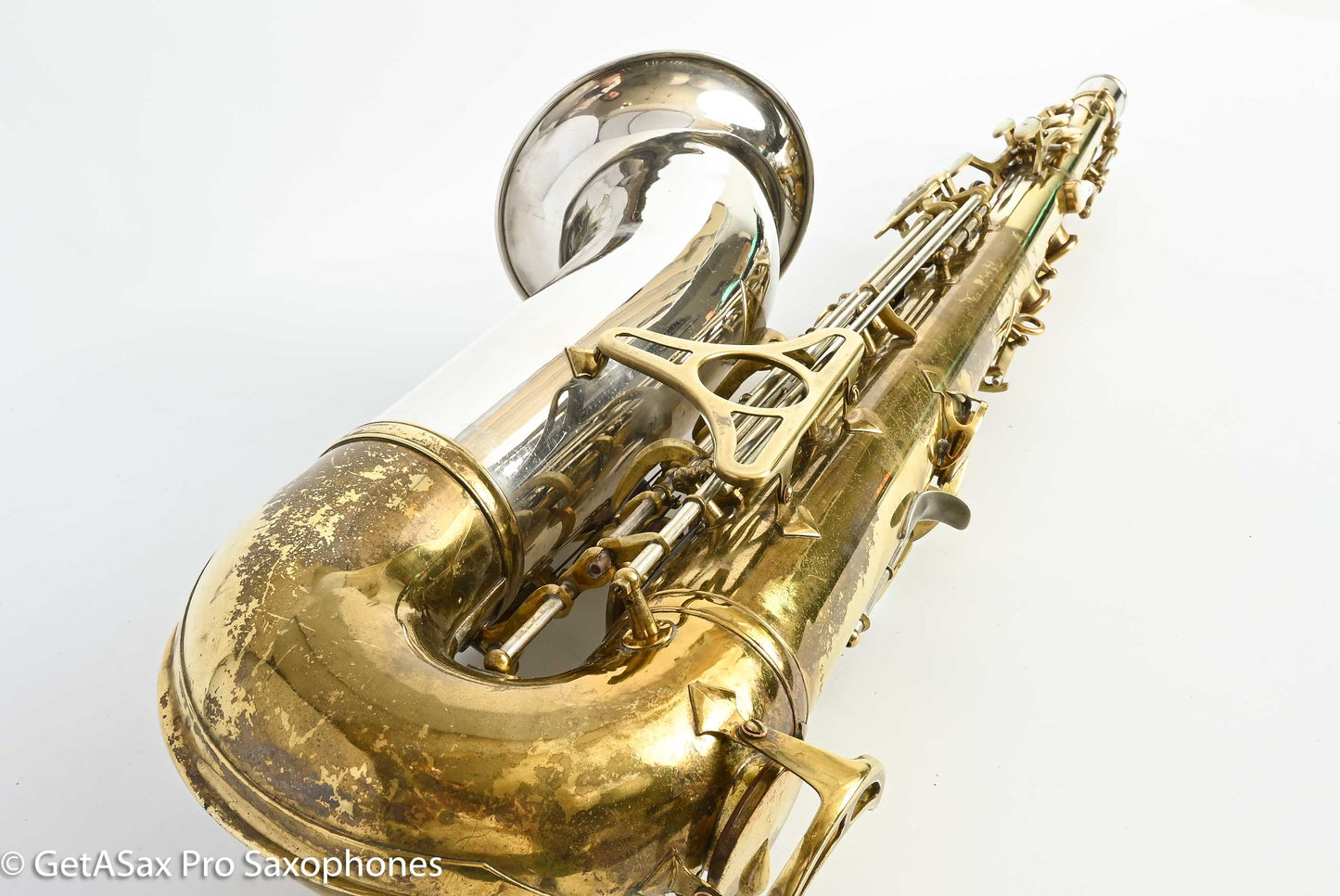 King Early Sterling Bell Tenor Full Pearls SUPER Rare Exceptional! 295055