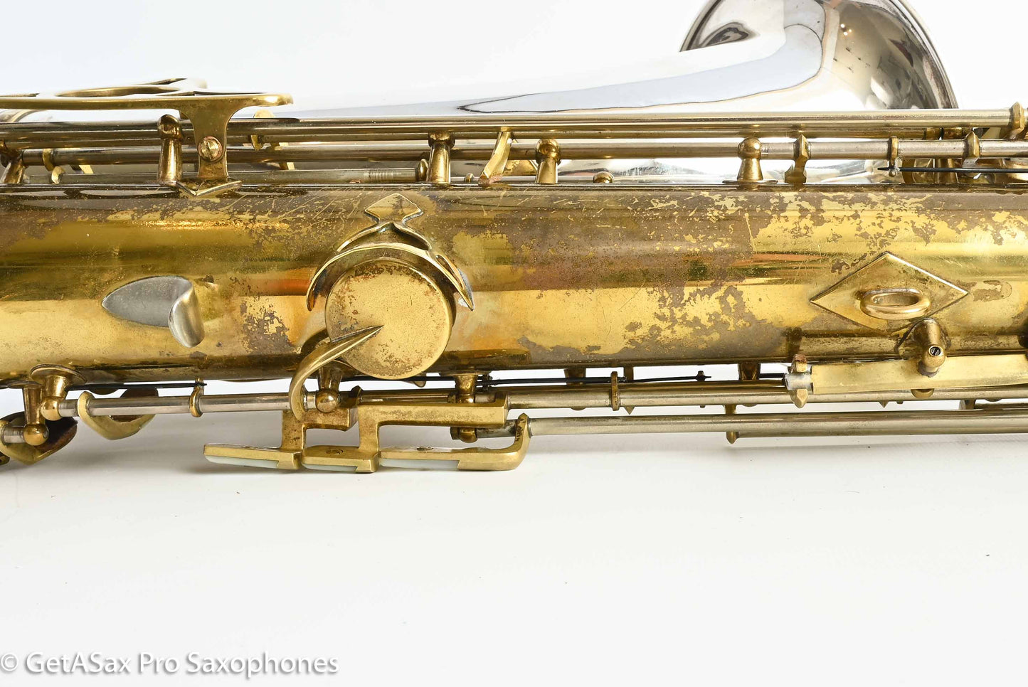 King Early Sterling Bell Tenor Full Pearls SUPER Rare Exceptional! 295055