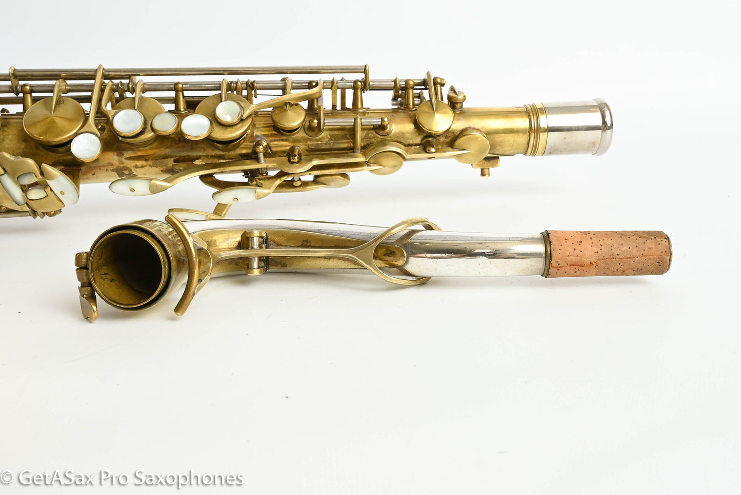 King Early Sterling Bell Tenor Full Pearls SUPER Rare Exceptional! 295055