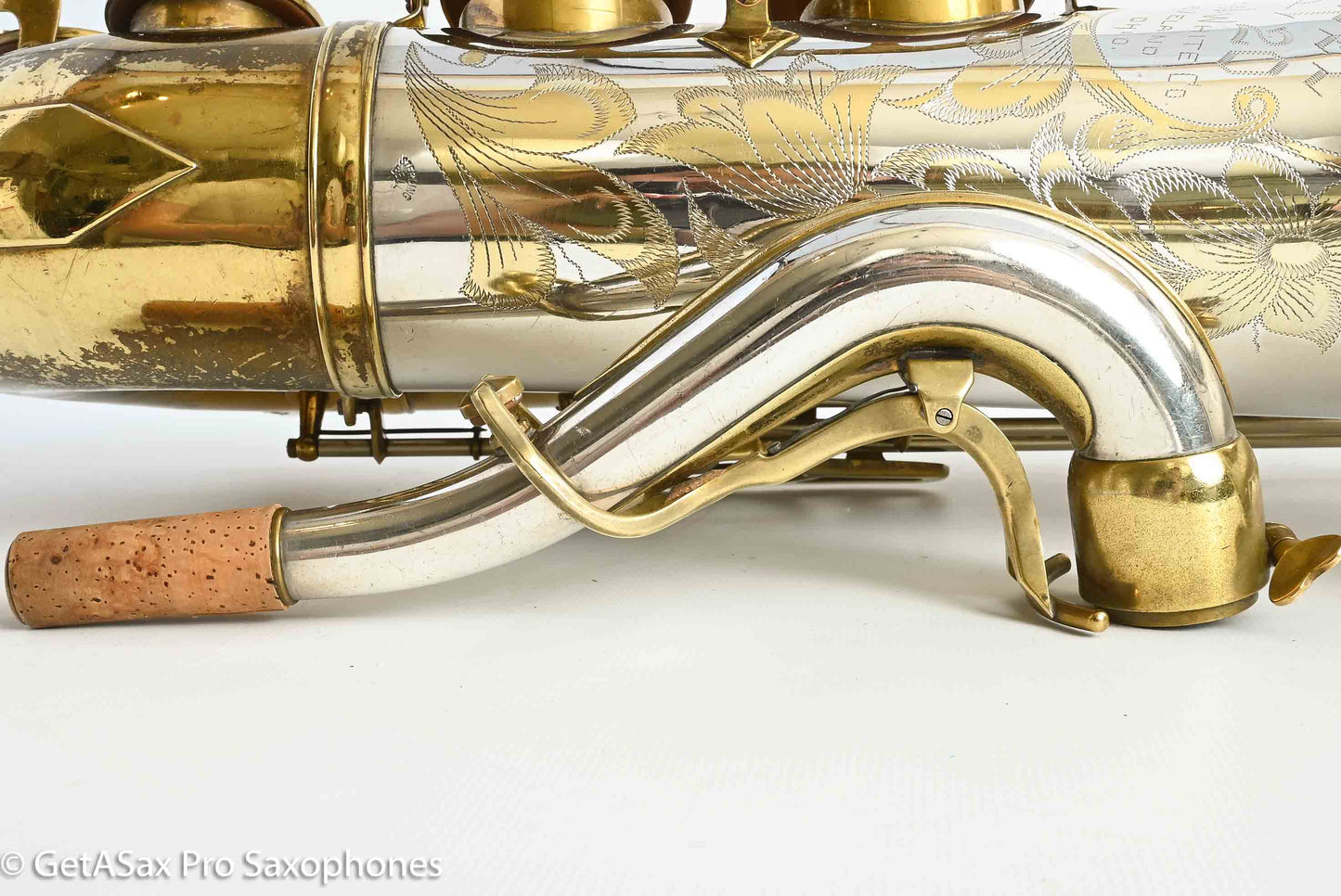 King Early Sterling Bell Tenor Full Pearls SUPER Rare Exceptional! 295055