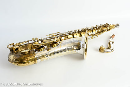 King Early Sterling Bell Tenor Full Pearls SUPER Rare Exceptional! 295055